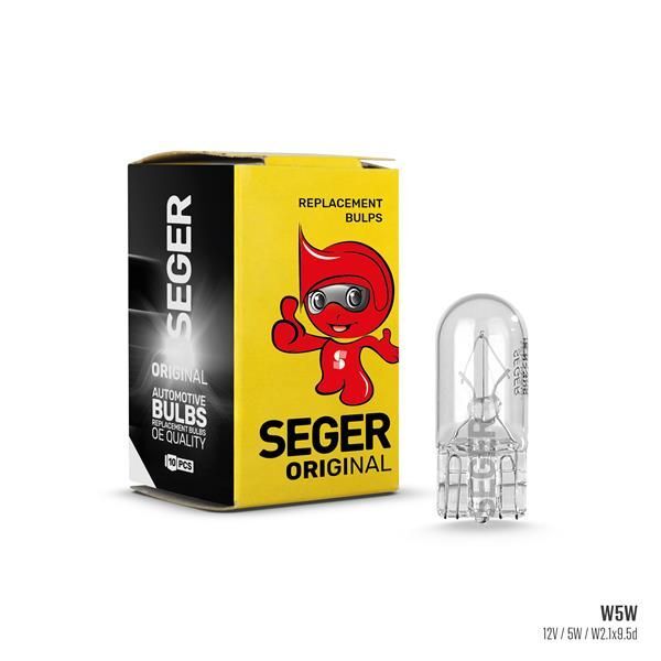 SEGER AMPUL W5W 24V 5W W2.1X9.5D T10 B. DİPSİZ STANDART YENİLEME