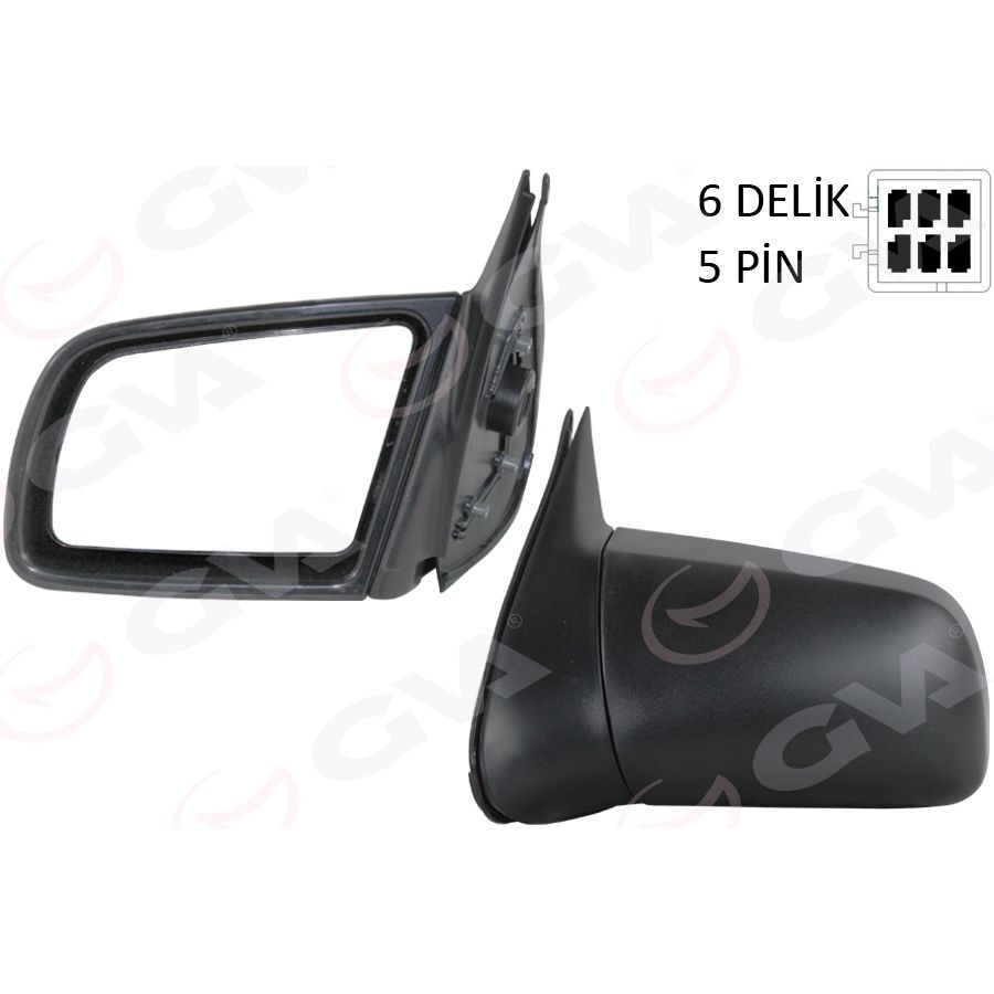 GVA DIŞ DİKİZ AYNASI ELEKTRİKLİ ISITMALI SOL VECTRA A 88>95 (1426373)
