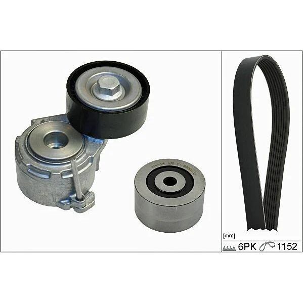ABA ALTERNATÖR GERGİ RULMANI PARTNER-BERLINGO-206-306-307-406-806-C5-JUMPY 2.0HDI-MGN I-LGN I 1.9DTI F8Q (1613838480)