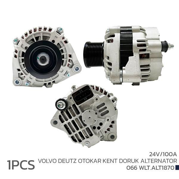 VOLTECH ALTERNATÖR SARJ DİNAMOSU 24V 100A VOLVO DEUTZ OTOKAR KENT DORUK (1182764)