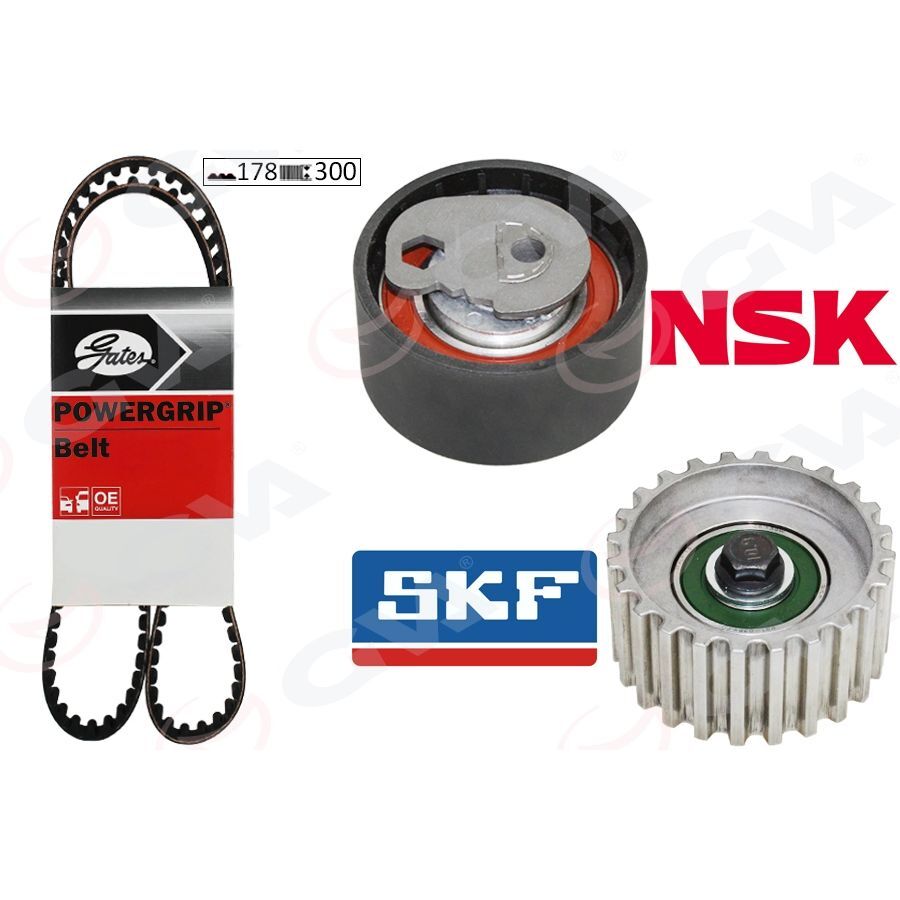 GVA EKSANTRİK GERGİ KİTİ 178X300 DUCATO 2.3D- JTD 06 > DAILY II-III 02 > F1AE0481C GATES KAYIŞ (71736716)