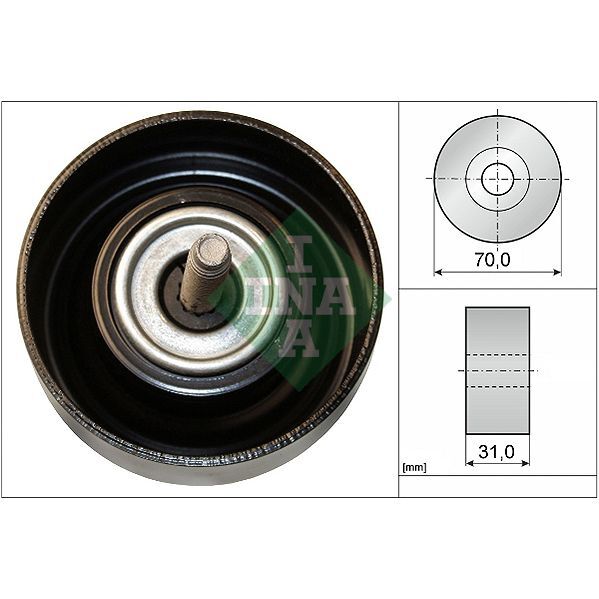 INA ALTERNATÖR V KAYIŞ GERGİ RULMANI ASTRA J-INSIGNIA A-ANTARA-CAPTIVA 2.0 T A20NFT-B20NFT-A20NHT (12605492)