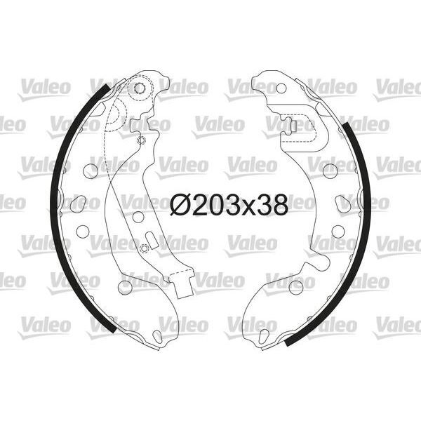 VALEO ARKA BALATA FORTWO (440601843R)