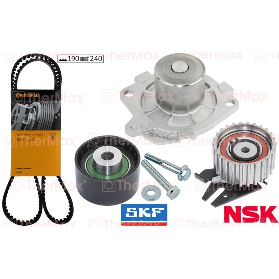 THERMAX DEVİRDAİMLİ EKSANTRİK GERGİ KİTİ 190X240 DOBLO-BRAVO-BRAVA 1.9D-1.9JTD-ASTRA H-VECTRA C T (55183527)