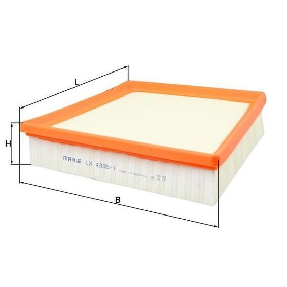 MAHLE HAVA FILTRESI SAG LAND ROVER RANGE ROVER VELAR L560 . JAGUAR F-PACE X761 XE X760 XF X260 (LR092246)