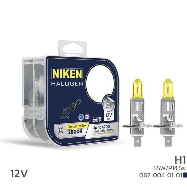 NIKEN NIKEN 12V H1 55W SARI IŞIK AMPUL P14.5S 2800K (UNIVERSAL)