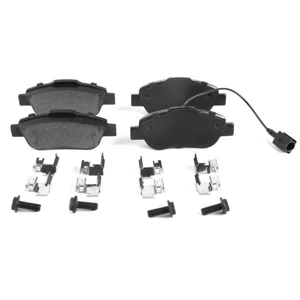 OTOZONE ÖN BALATA DOBLO 1.3-1.6-1.9 JTD 02 > FIORINO 1.3-1.4 MTJ 08 > FIAT 500 1.4 07 > FİŞLİ CIVATA TAKIMLI (7364636)