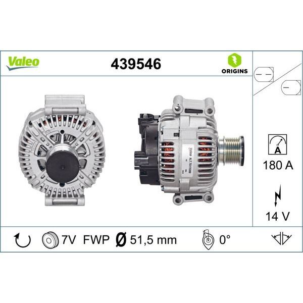 VALEO ŞARZ DİNAMOSU 642M (A6421540402)