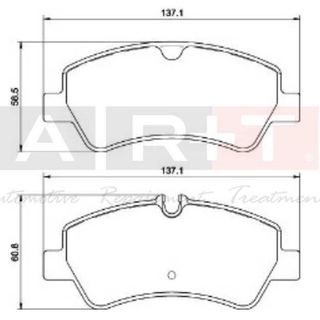ART ARKA BALATA FORD TOURNEO CUSTOM-TRANSIT CUSTOM 2.2 TDCI 12 > KABLOSUZ (BK212M008)