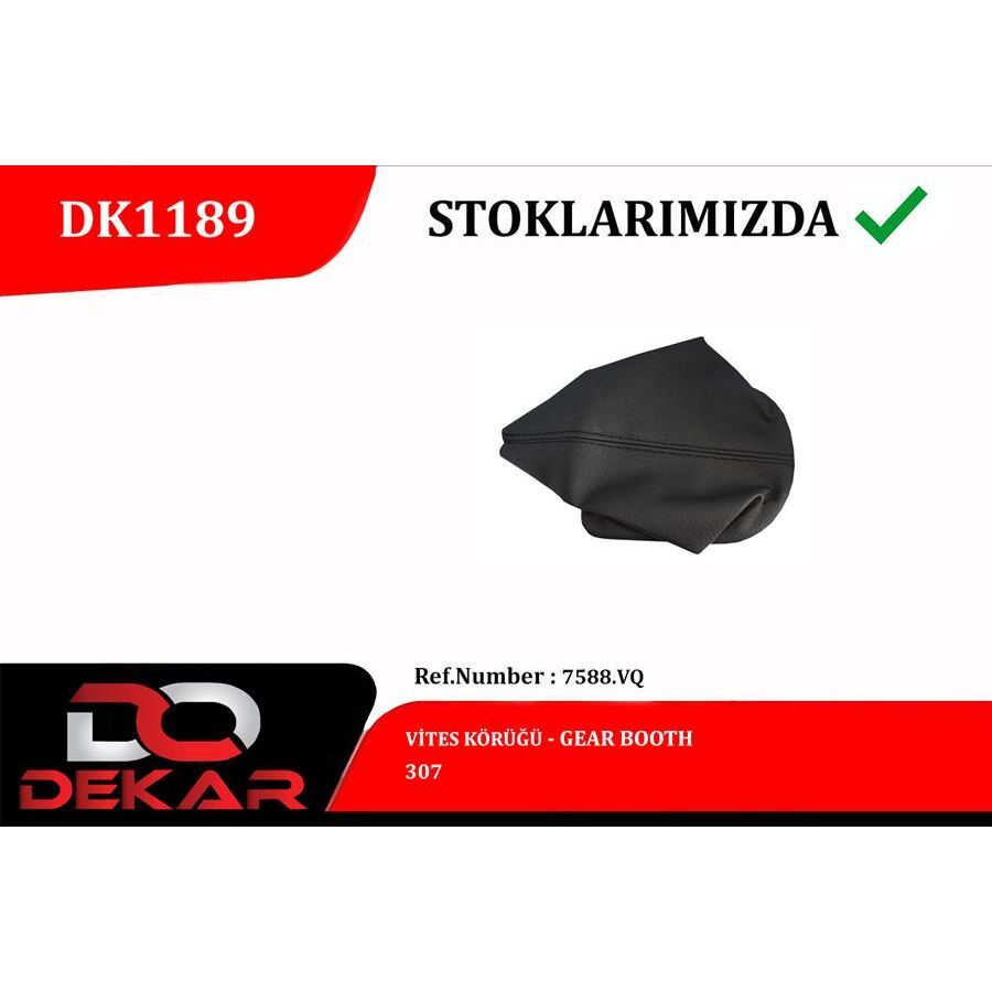 DEKAR VİTES KÖRÜĞÜ 307 (7588.VQ)