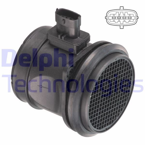DELPHI MAF SENSÖRÜ VOLVO S60 II 10 14 D3-D4 S80 II 96 15 D3-D4-D5 V40 10 12 D3-D4 V60 10 14 D4-D5 XC70 II 10 15 D4 (31459403)