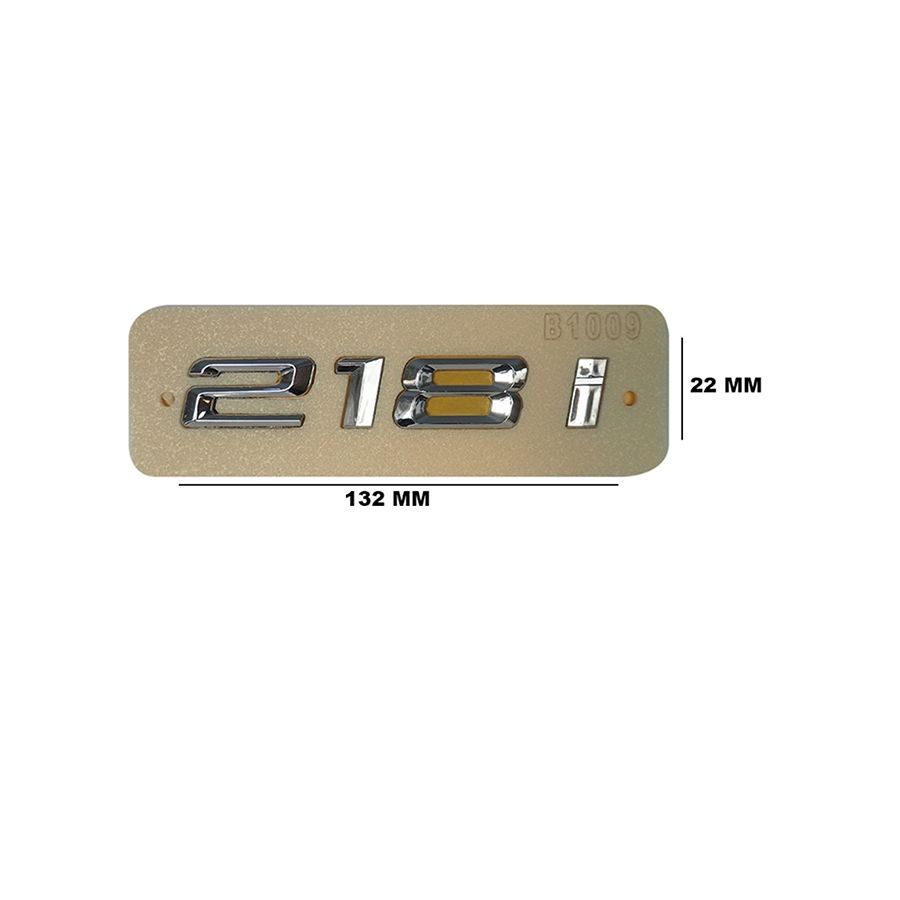 Lemar Yazı Tip Yazısı 218 İ Krom F22-F23 (5114 7 423 375)