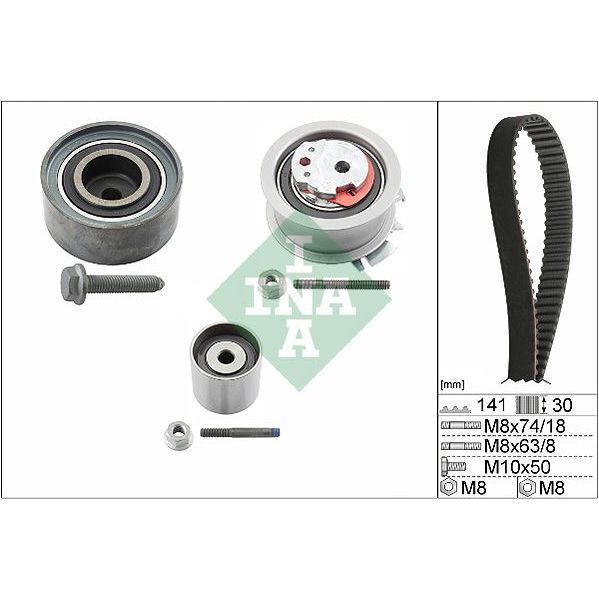 INA TRİGER SETİ PASSAT-JETTA-GOLF5-OCTAVIA-TOLEDO-A3-A6 2.0 TDI 04-06 BKP-BKD-BRE-BLB-BMR (03G198119)