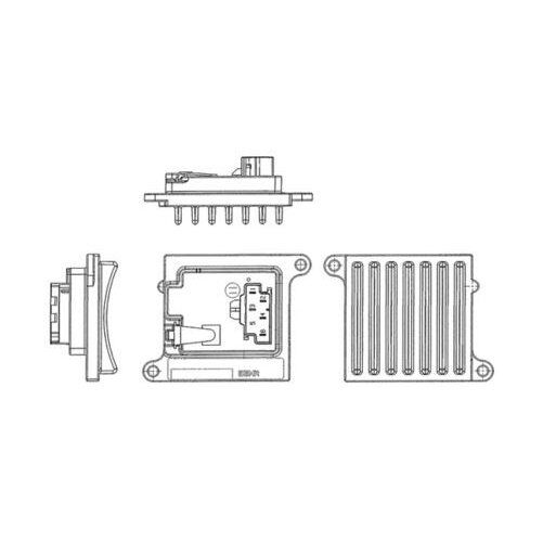 MAHLE KLIMA FAN REGULATORU MERCEDES W203 CL203 W220 W221 W163 (A2208209210)
