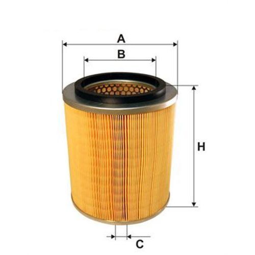 SARDES HAVA FİLTRESİ KIA BONGO K2500 2.5L D4BH TCI 98-03 / PREGIO K2700 2.7L J2 KAMYONET 01-04 (0K60A23603A)