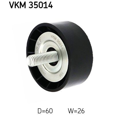 SKF ALTERNATÖR GERGİ RULMANI ASTRA J-K 14- INSIGNIA A/B 15- MOKKA 15> ZAFIRA C CRUZE 1.6 CDTI B16DTH (55571052)