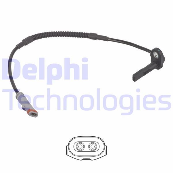 DELPHI ÖN ABS DEVİR SENSÖRÜ INSIGNIA A-ASTRA J-ZAFIRA C FLEXRIDE İÇİN (1238265)