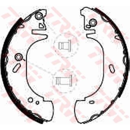 TRW ARKA PABUÇ BALATA TRASNSIT T15 2.0 2.5D 2.5Dİ 91-94 TRASNSIT T15 2.5DI 2.5TDI 94-00 280X63 (5027771)