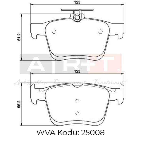 ART ARKA BALATA VW GOLF VII 2014 > TOURAN T-ROC 2018 > AUDI A3 2014 >2020 Q2 2016 > TT 2018 > SEAT ATECA 2016 > LEON 2014-2020 SKODA SUPER B 2015 > KAROQ 2016 > (3Q0698451F)