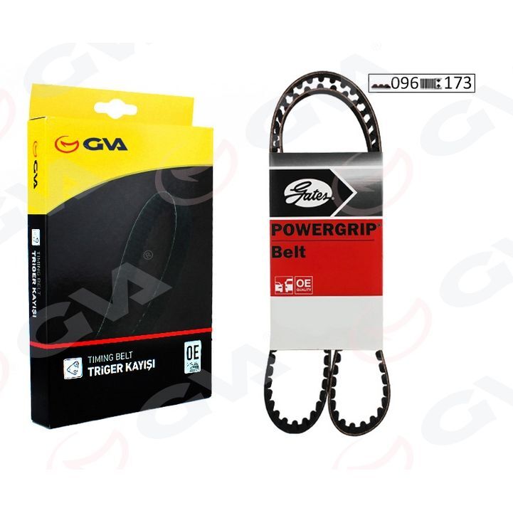 GVA TRİGER KAYIŞI 096X173 RENAULT DACIA LOGAN 04> SANDERO 08> DOKKER 13> 1.4 K7J 1.6 K7M (8200939081)