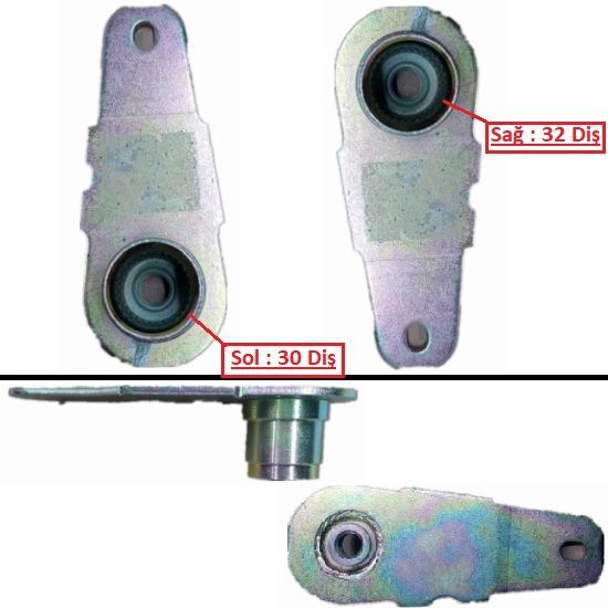 AFT ARKA DINGIL TORSIYON KOL LEVYE TAKIM SAĞ:32 DİŞ-SOL 30 DİŞ 306-XSARA-309-ZX (5178.20)
