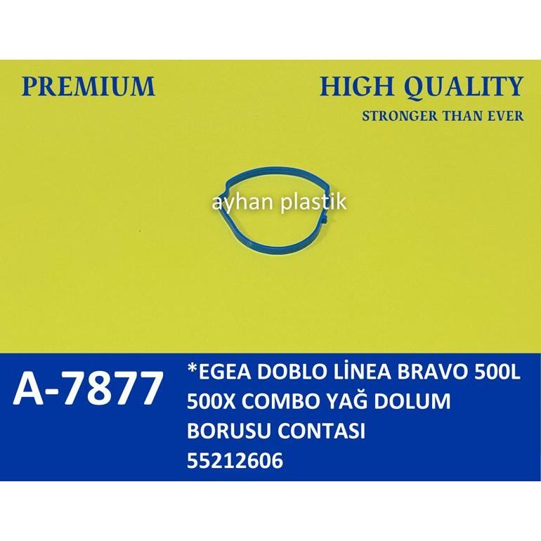 AYHAN YAĞ DOLUM BORUSU CONTASI EGEA DOBLO LİNEA BRAVO 500L 500X COMBO (55212606)