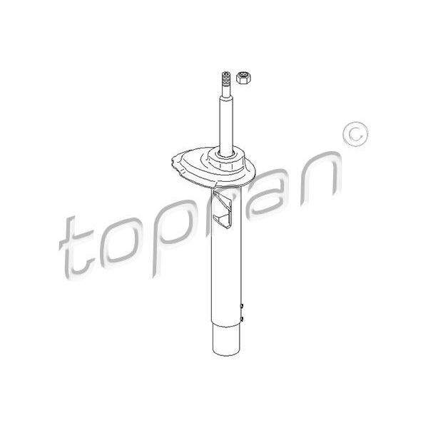 TOPRAN AMORTISOR ON SOL GAZLI BMW E46 97>05 (31311096851)