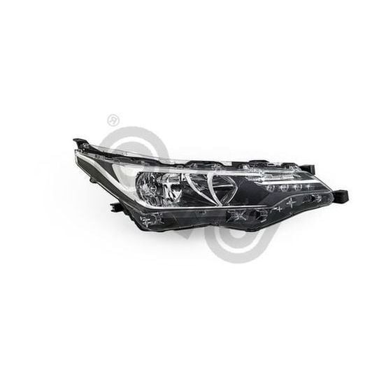 ULO ÖN FAR SAĞ TOYOTA COROLLA 1.4L 1NDTV NDE180 17-18. 1.6L 1ZR-FE ZRE181 17-18. 1.33L 1NR-FE NRE180 17-18 (02L50)