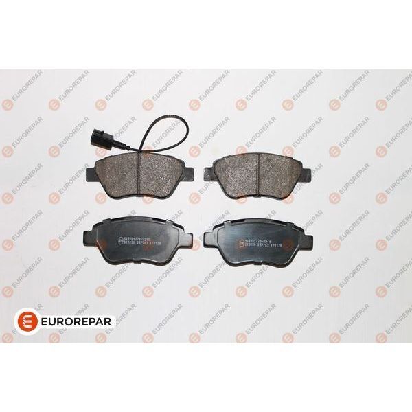 EUROREPAR ÖN BALATA NEMO 1.3 HDİ 75 09 BIPPER 1.3 HDİ 75 10 BIPPER TEPEE 1.3 HDİ 10 FIORINO 1.4 1.3D 09 ÇİFT FİŞLİ (4254.C8)