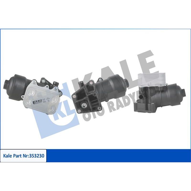 KALE RADYATOR YAĞ FİLTRE KÜTÜĞÜ YAĞ SOĞUTUCULU VW-AUDI-SKODA-SEAT 10-16 1.6TDI-2.0TDI CAY-CKUB (03L115389H)