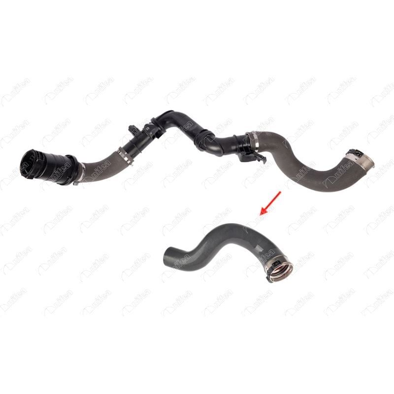 NIFEA TURBO HORTUMUPLASTİK BORU HARİÇOK İLE GÖSTERİLEN BÜYÜK HORTUM RENAULT TRAFIC (144601915R)