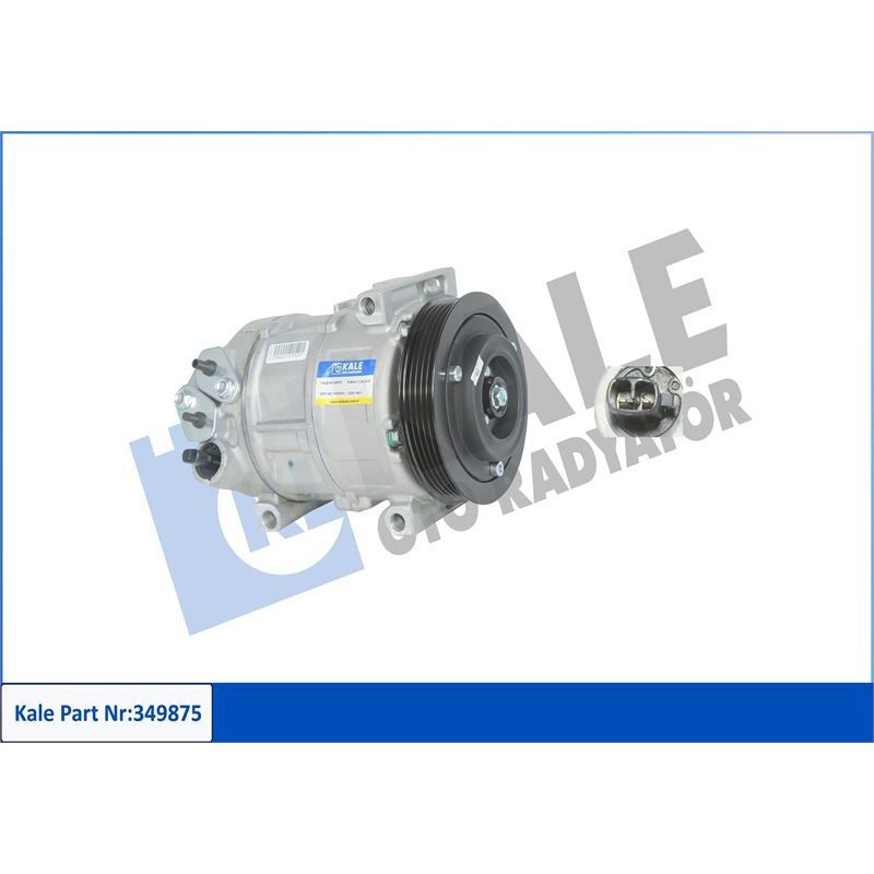 KALE RADYATOR KLIMA KOMPRESÖRÜ FIAT DOBLO 10> FIORINO 08> GRANDE PUNTO 05>15 LINEA 07> PUNTO EVO 09>14 ALFA MITO 09>18 OPEL COMBO 12> 1.2 / 1.4 12V 5 KANAL 110MM (50541342)