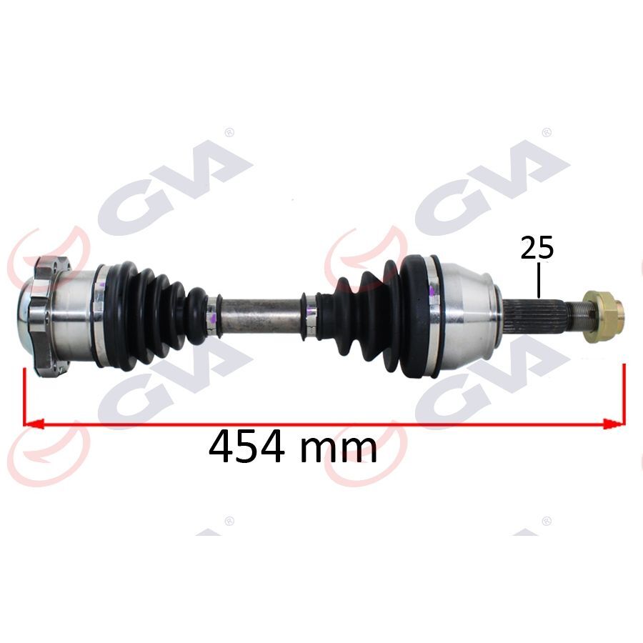 GVA KOMPLE AKS SOL PALIO-ALBEA 1.3 MTJ 03-07 454MM (46801690)