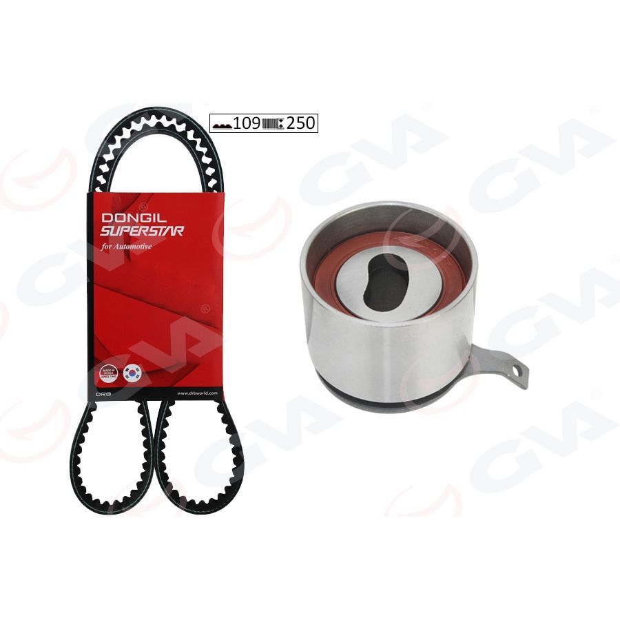 GVA EKSANTRİK GERGİ KİTİ CHEVROLET AVEO-KALOS 1.2 8V 04 > MATIZ 1.0 8V 05 > DAEWO KALOS 1.2 K025535XS 109 DİŞ (1145A051)