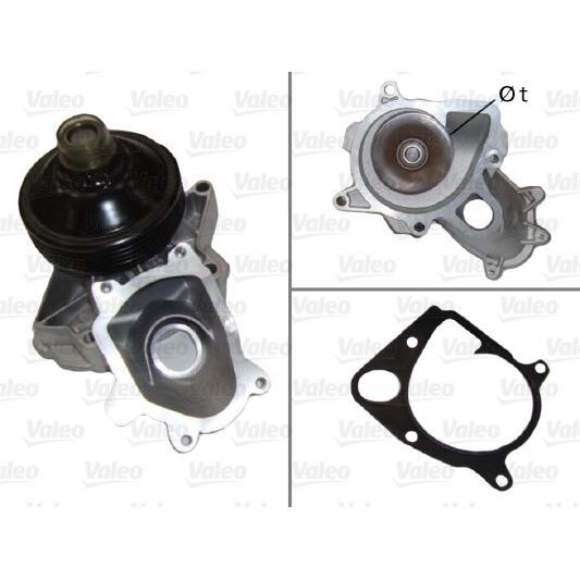 VALEO DEVİRDAİM E39 E38 E46 M57 E53 00-03 (11517786192)