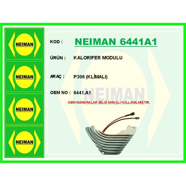 BESCHER KALORIFER MODULU P306 KLİMALI (6441.A1)