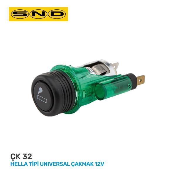 SND HELLA TİPİ UNIVERSAL ÇAKMAK 12V