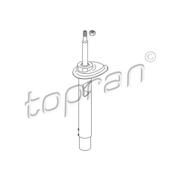 TOPRAN AMORTISOR ON SAG GAZLI BMW E46 97>05 (31311096852)