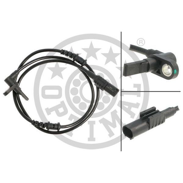 OPTIMAL ABS SENSORU ON MERCEDES SPRINTER B906 . VW CRAFTER 30-35-50 (2E0927801B)