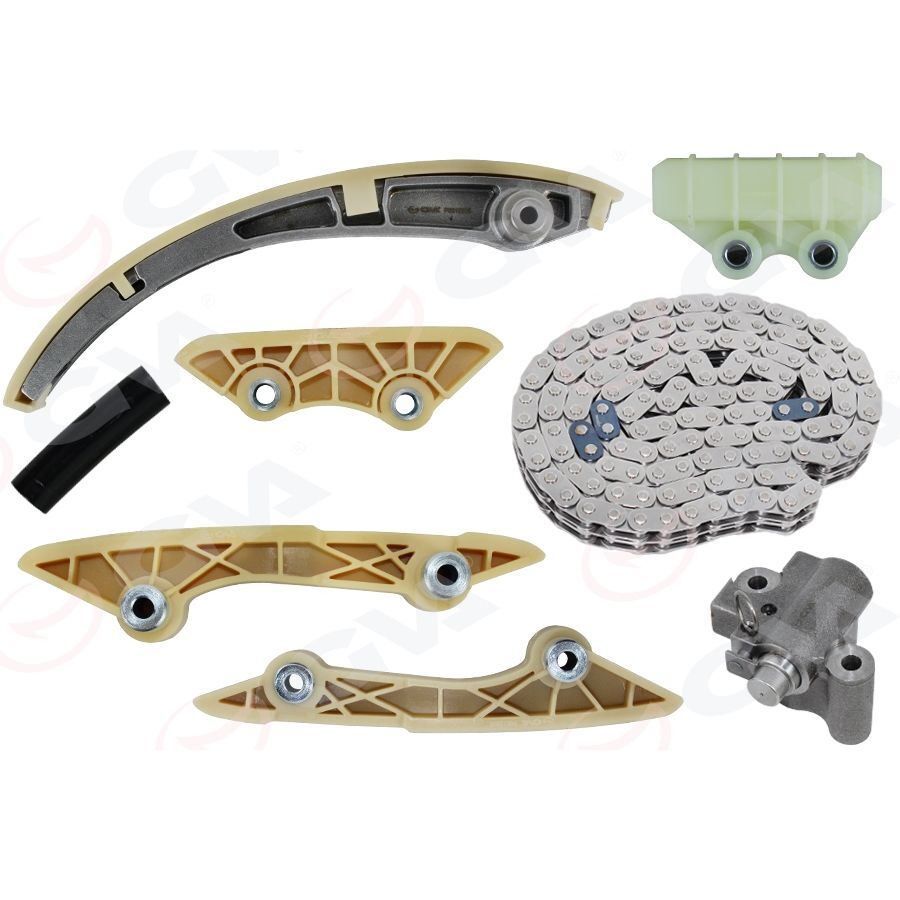 GVA EKSANTRIK ZINCIR SETI TRANSIT 2.4TDCI V184 PUMA 90PS MONDEO 01>07 2.0 TDCI JAGUAR CF1 X TYPE 2.0 EXECT 7 PARÇA (KTXS7Q6M000A1A)