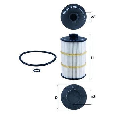 MAHLE YAĞ FİLTRESİ OIL FILTER