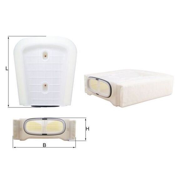 MAHLE HAVA FİLTRESİ (4M0133843D)