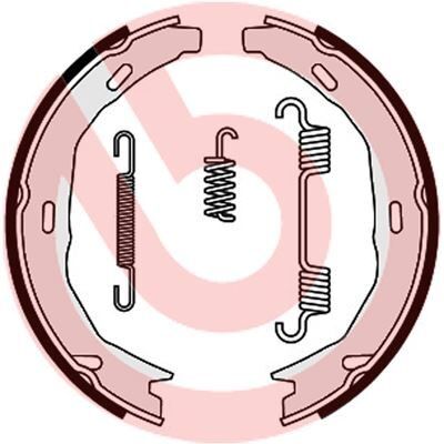 BREMBO FREN BALATASI ARKA PARK FRENI MERCEDES W204 S204 C204 A207 (A0044208620)