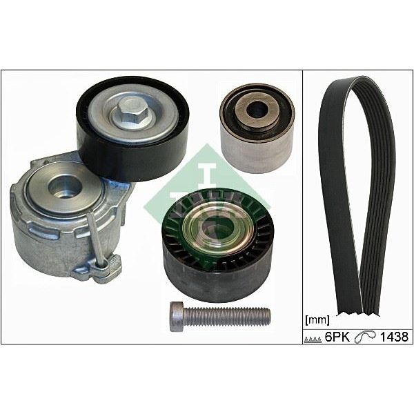 INA ALTERNATÖR GERGİ KİTİ KÜTÜKLÜ PARTNER-BERLINGO-SCUDO-JUMPY-XSARA-306 1.9D 99 DW8B KLİ SIZ K016PK1438 (1613845780)