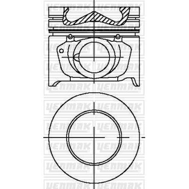 YENMAK MOTOR PİSTON SEGMAN STD CAPTIVA-ANTARA 2.0 CDTI 16V (25182669)