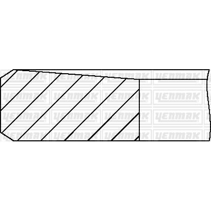 YENMAK MOTOR SEGMANI 0.50 V184 PUMA DT24H DURATORQ 90/120PS 0.50 (06839307)