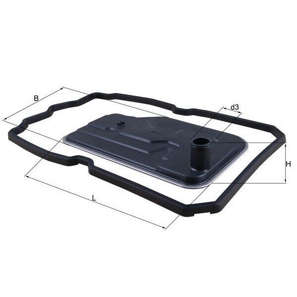 MAHLE OTOMATIK SANZIMAN YAGI FILTRE SETI MERCEDES W203 W204 W205 W212 C207 W221 (A2212770200)