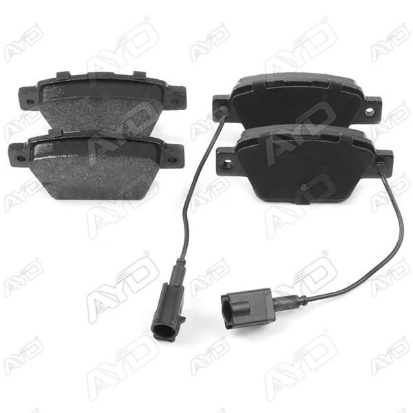 AYD ARKA FREN BALATASI FIAT STILO 02 LINEA 07 BRAVO II 07 14 ALFA ROMEO MİTO 08 MULTIPLA 99 (77362768)