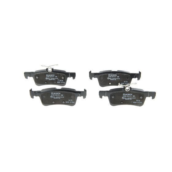 BOSCH ARKA FREN BALATASI P308 II 1.2 VTİ-1.2 THP-1.6 HDİ-2.0 HDİ 13 FREN DİSKİ ÇAPI 249MM İÇİN (1610814180)