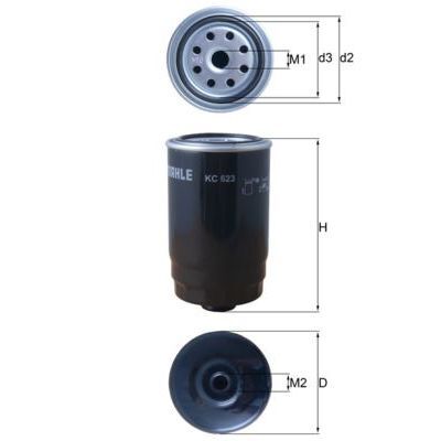 MAHLE YAKIT FİLTRESİ